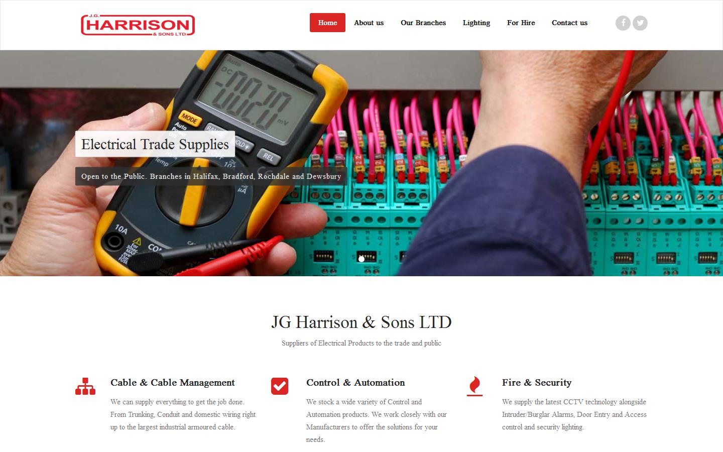 J G Harrison & Sons Website