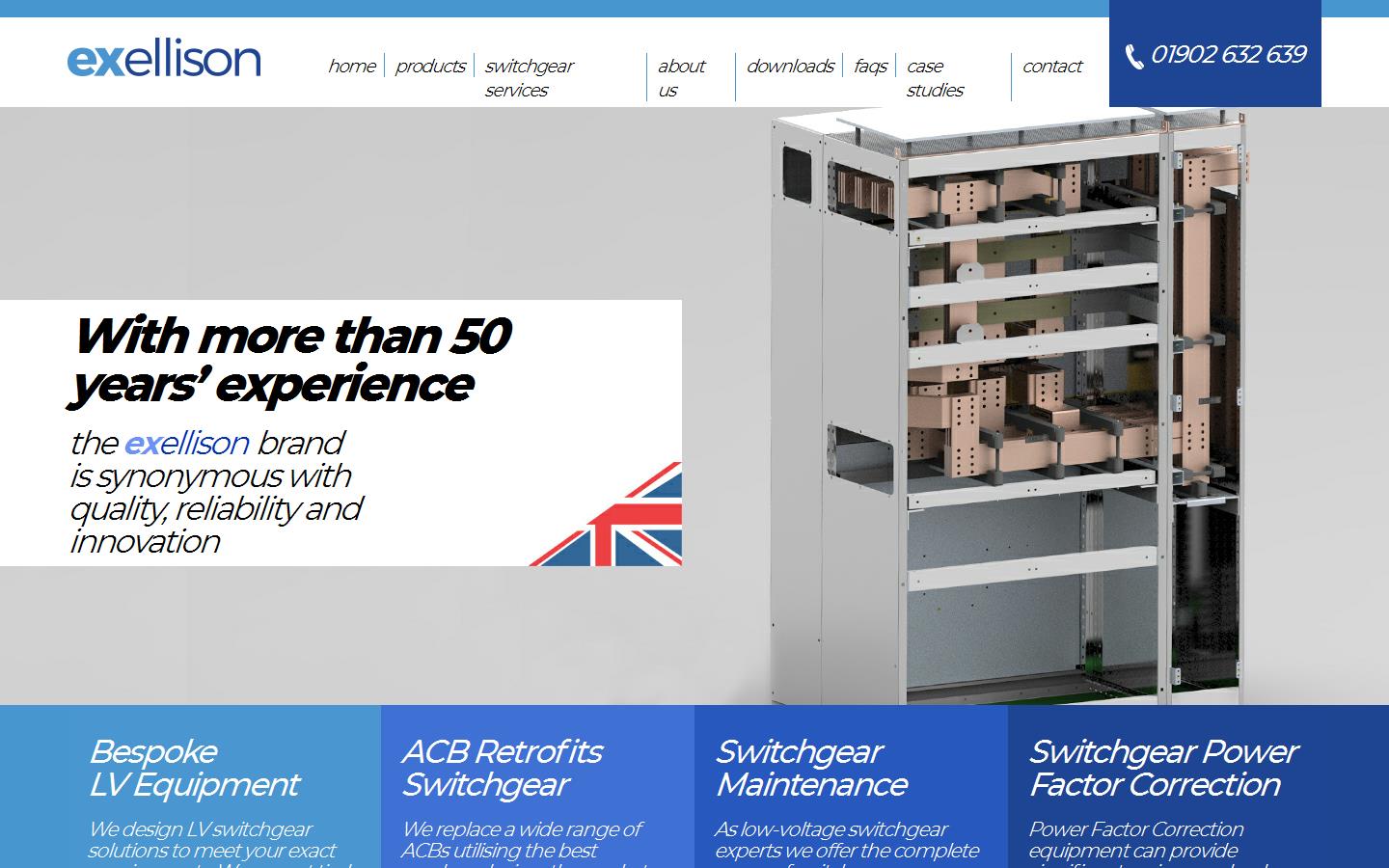 Ex Ellison Switchgear Service Ltd Website