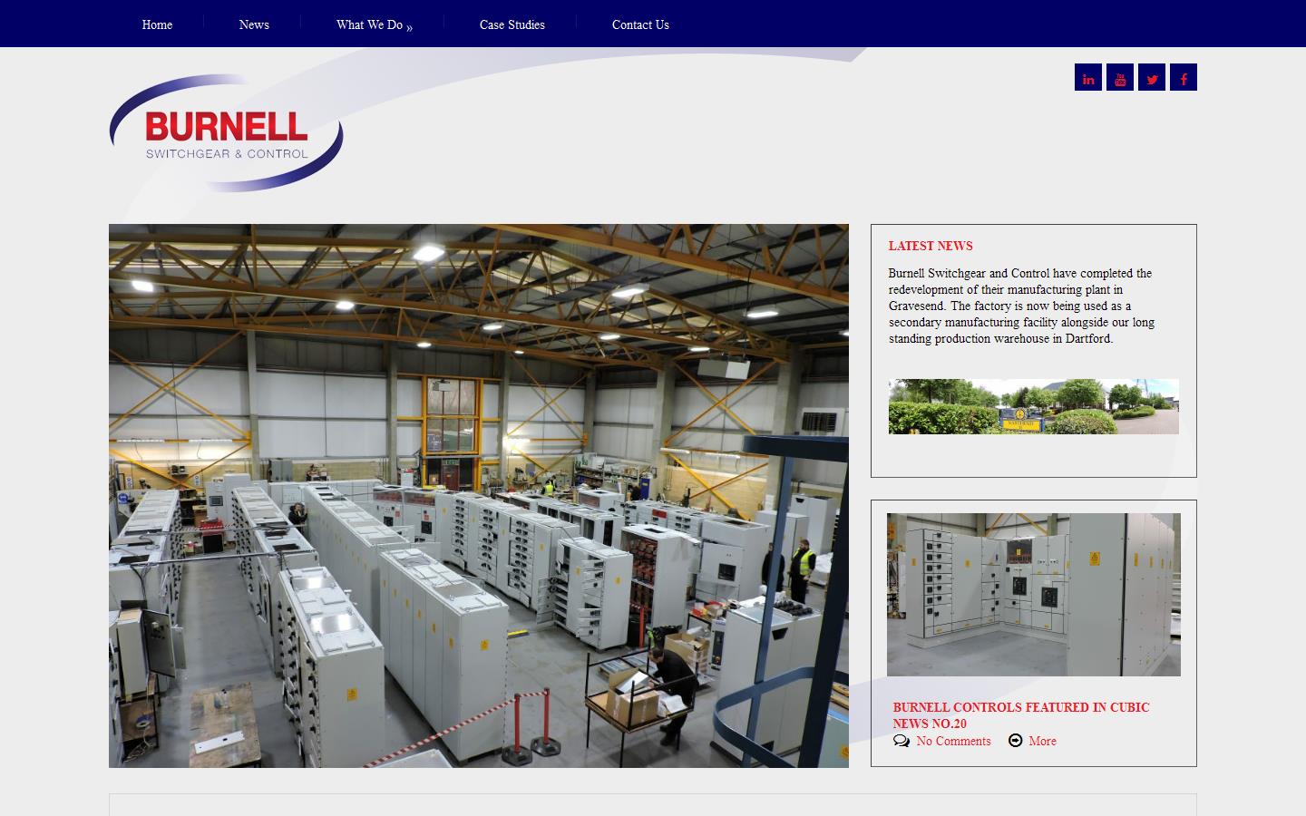 Burnell Switchgear & Control Website