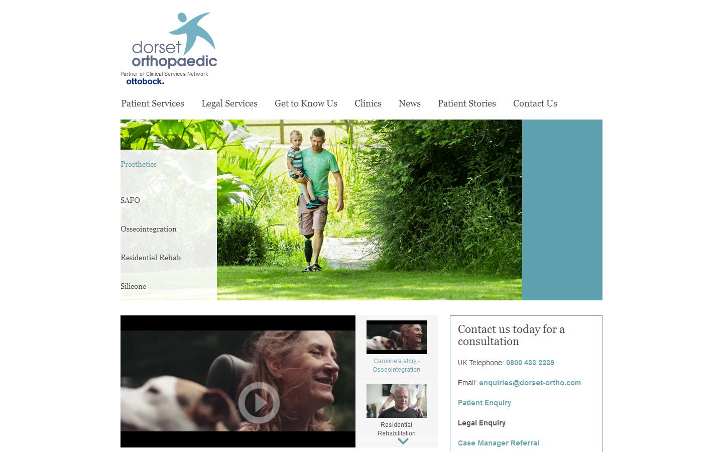 Dorset Orthopaedic Website