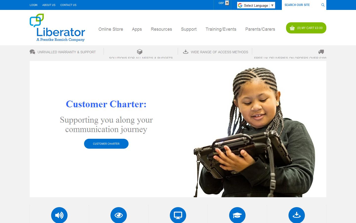 Liberator Ltd Website