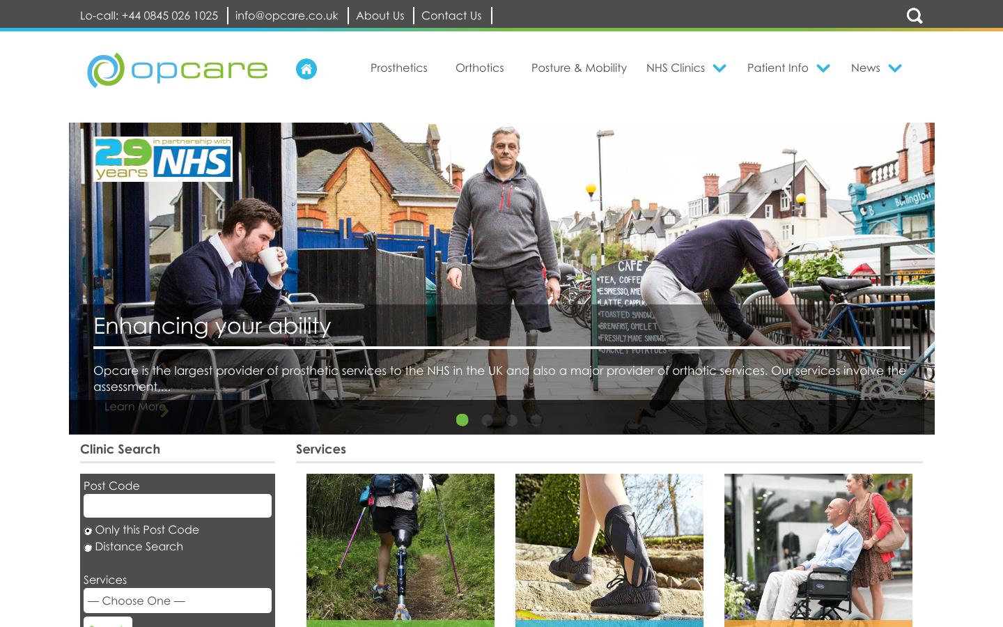 Opcare Website