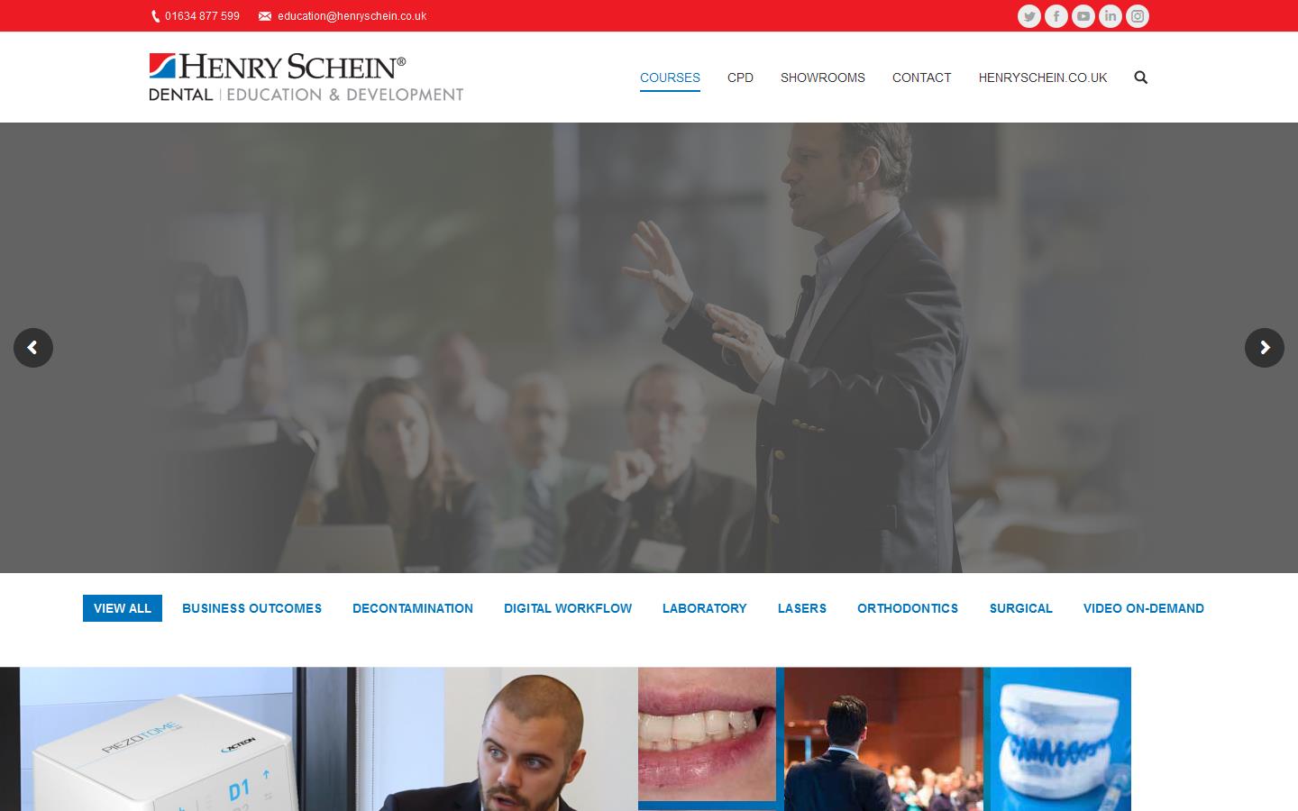 Henry Schein Dental Website