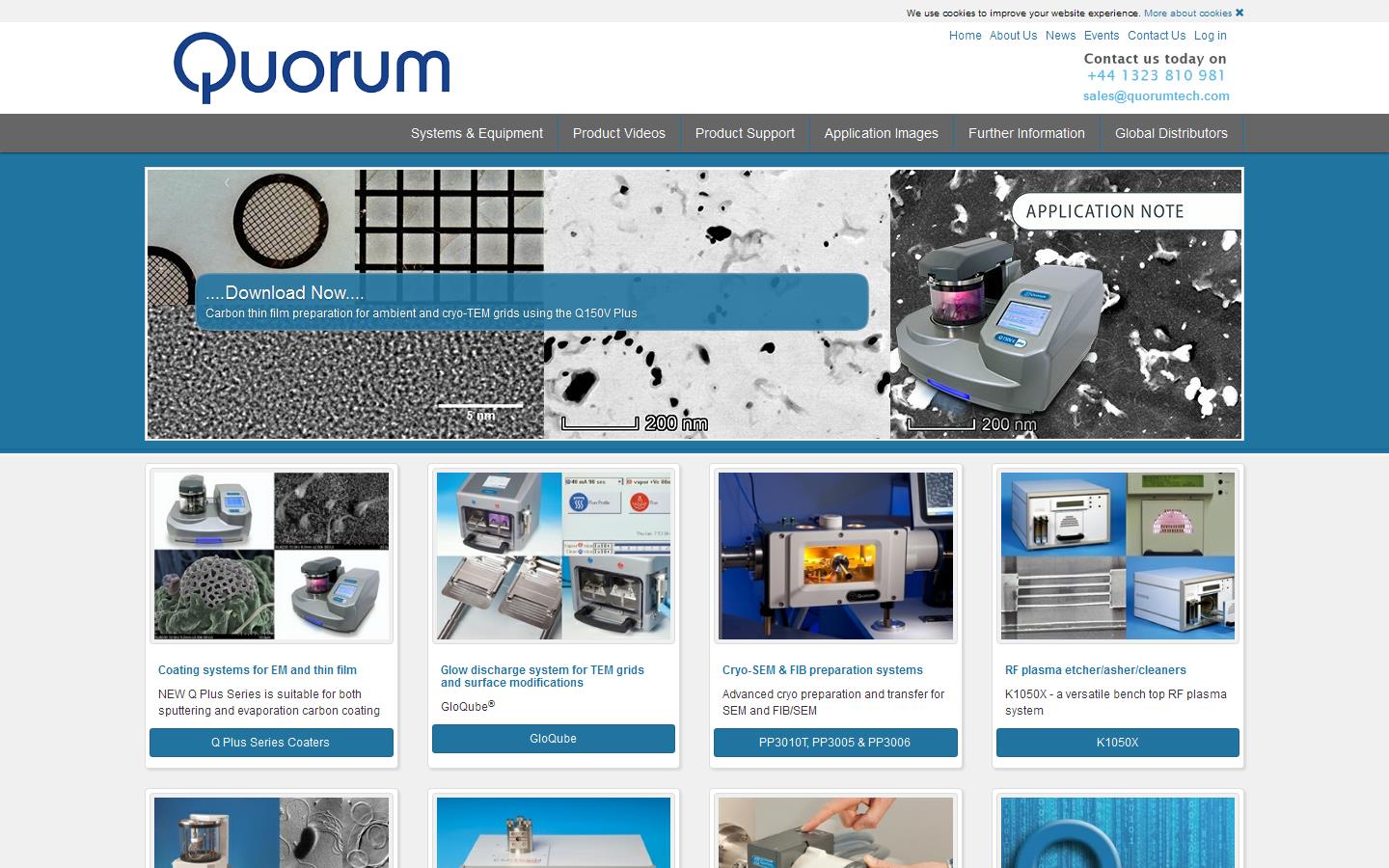 Quorum Technologies Ltd Website