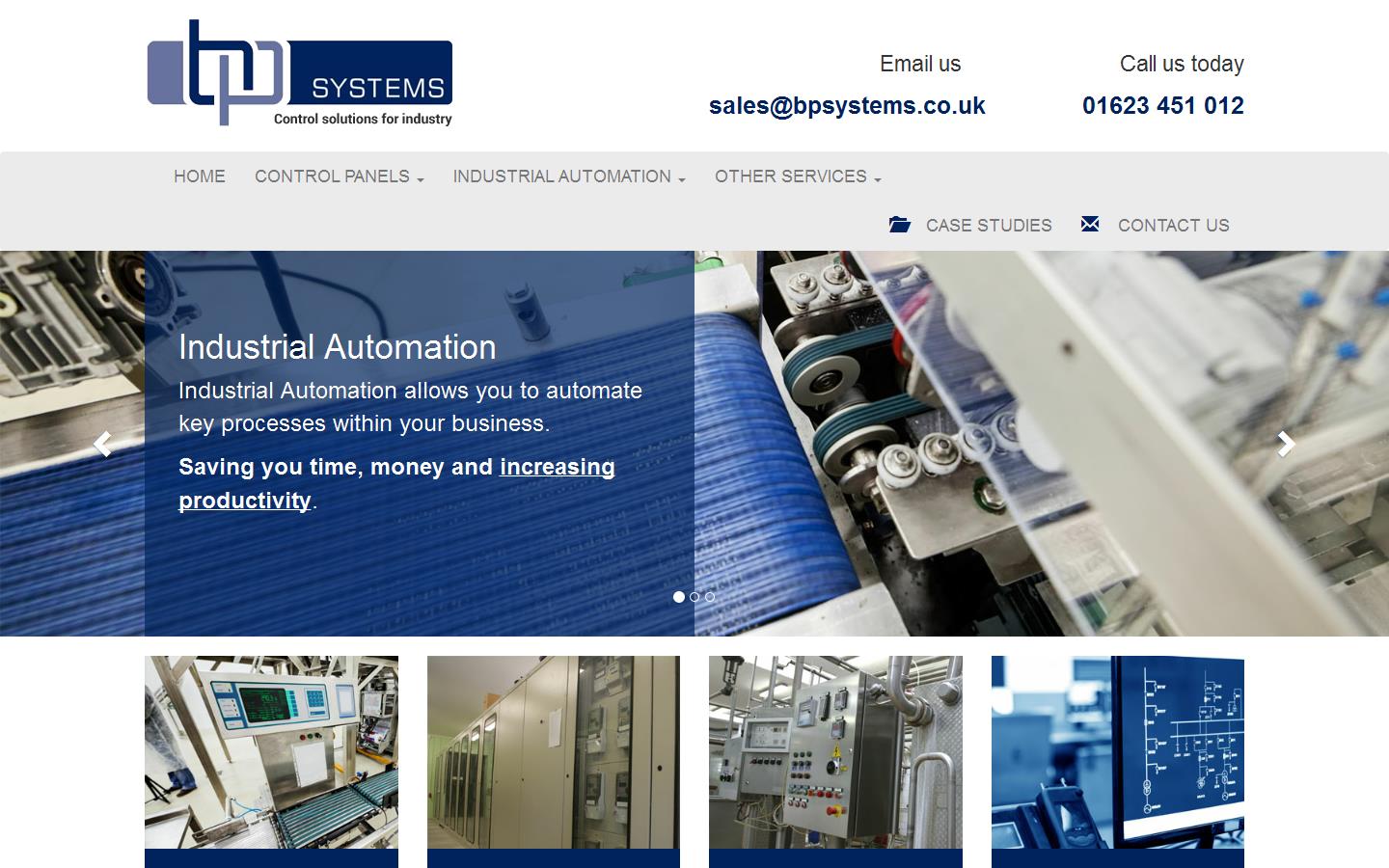 B P Systems Ltd Website
