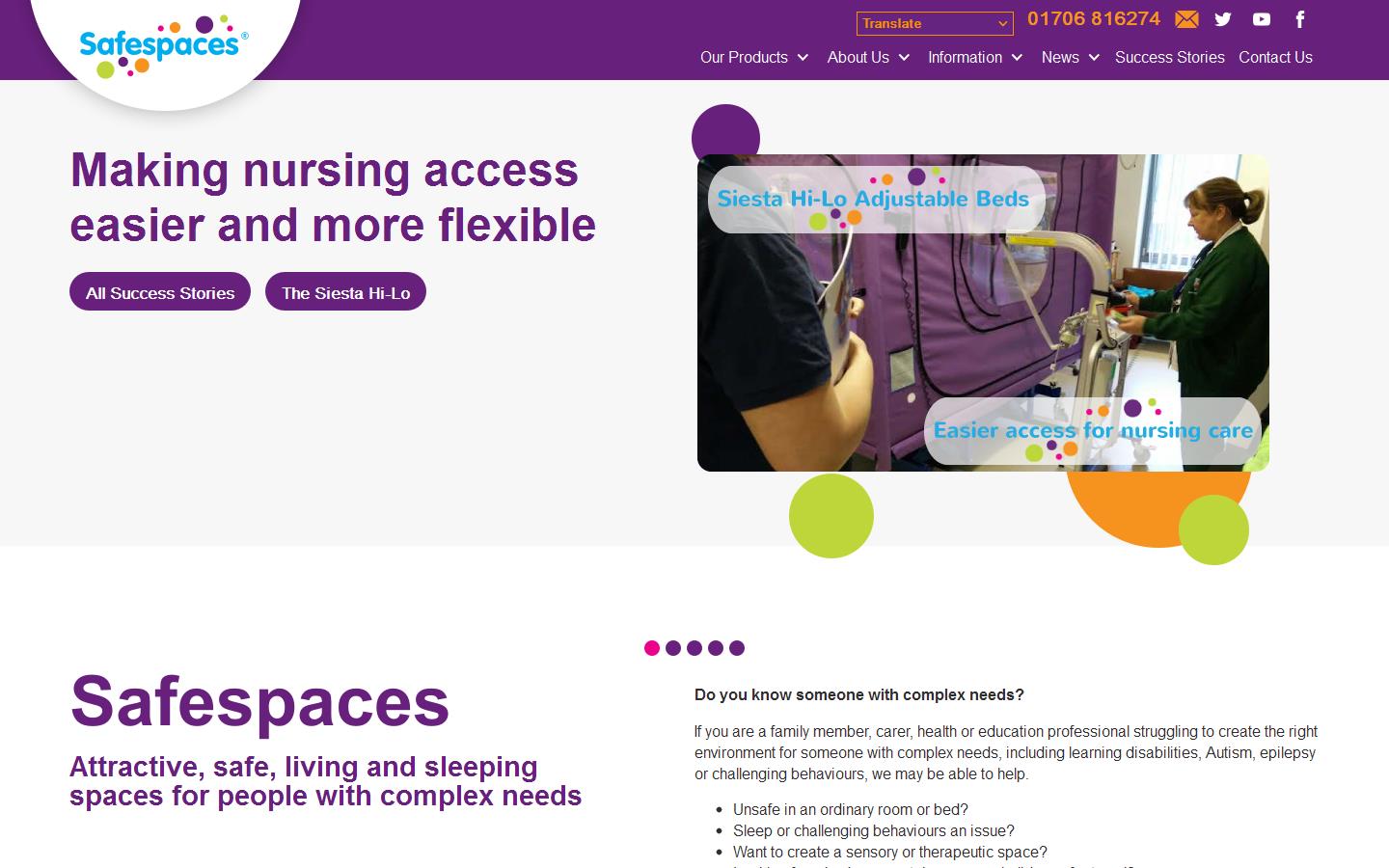 Safespaces Website