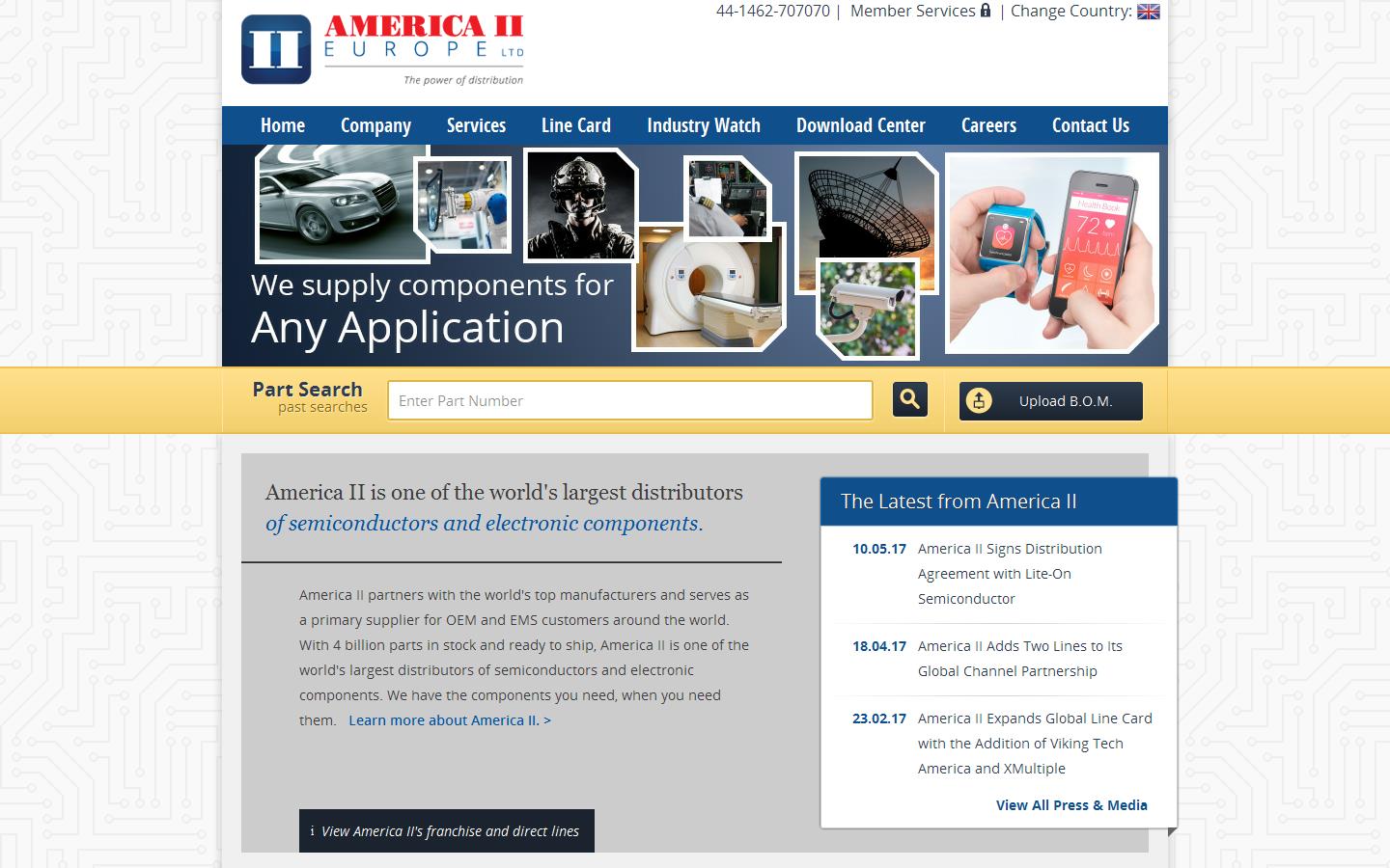 America I I Europe Website