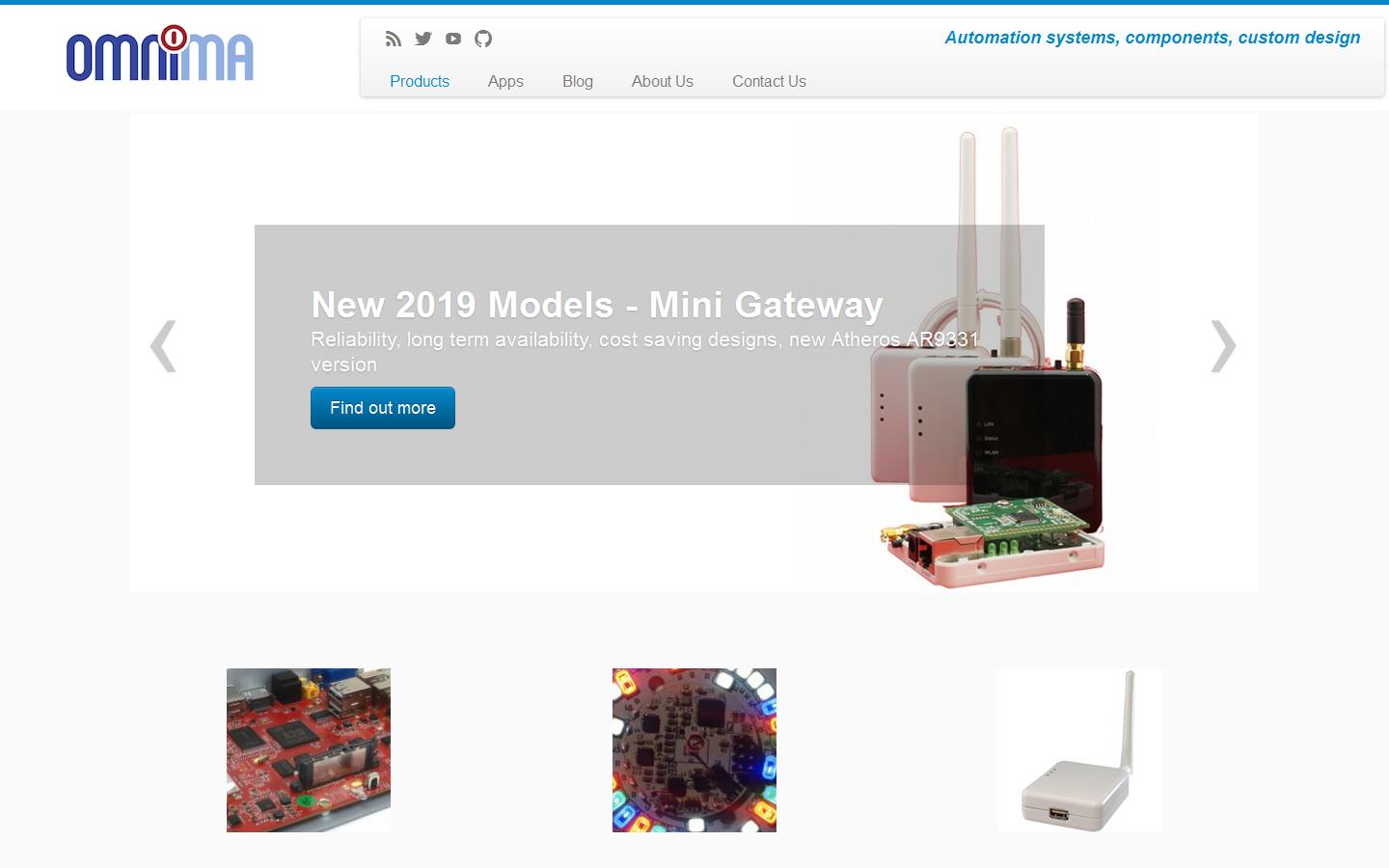 Omnima Ltd Website