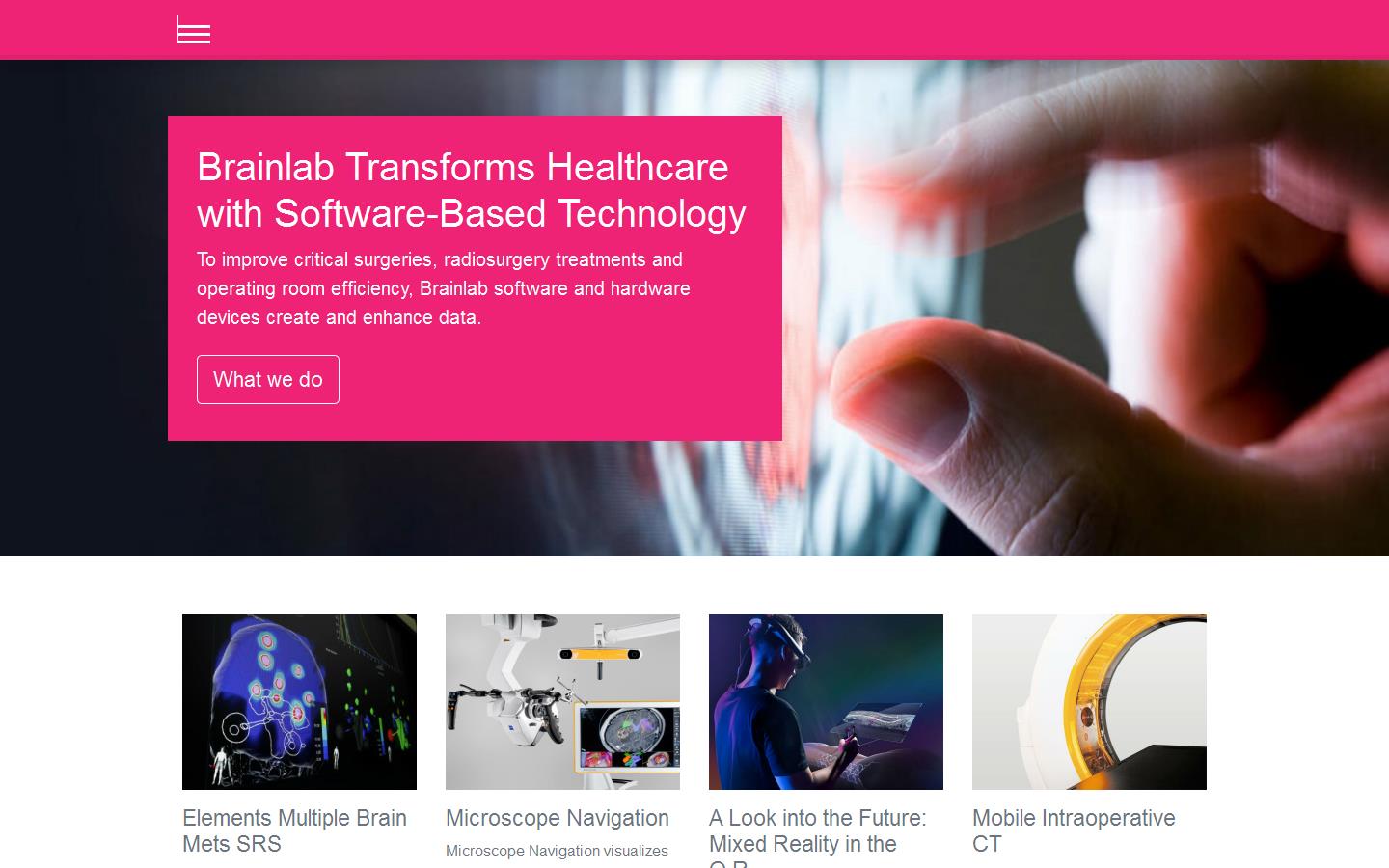 Brainlab Ltd Website