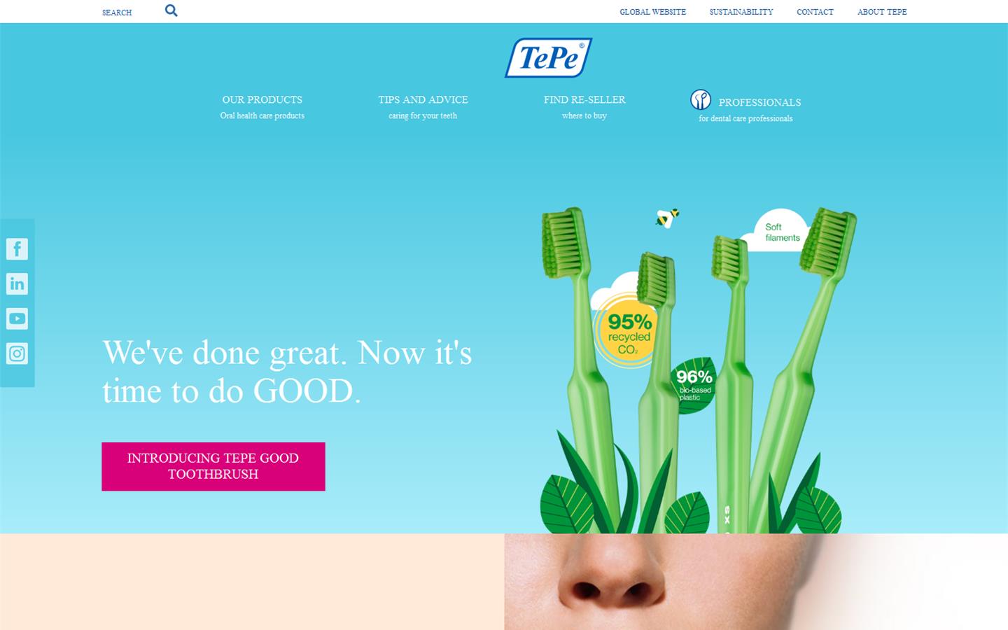 Tepe Oral Hygiene Website