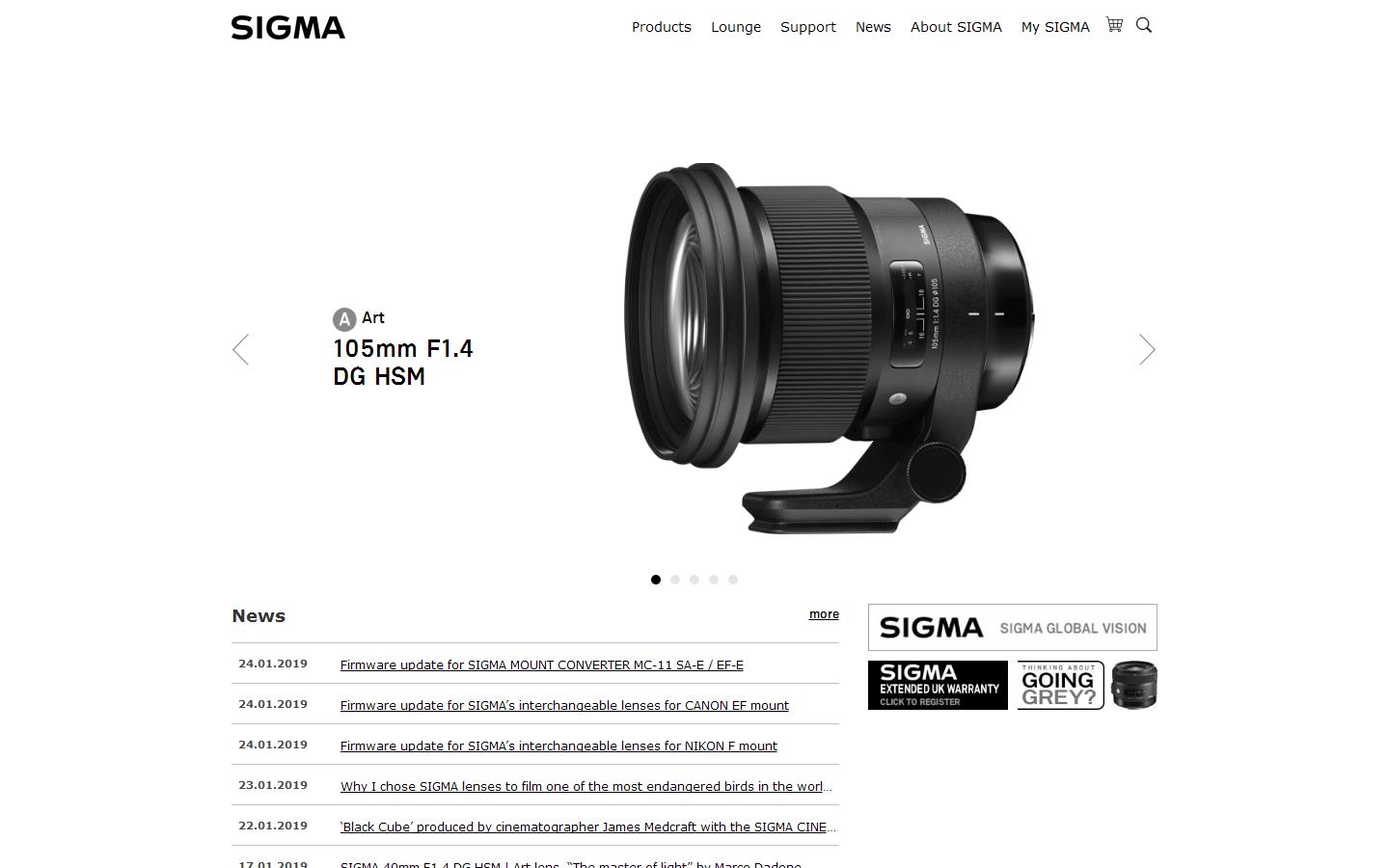 Sigma Imaging UK Ltd Website