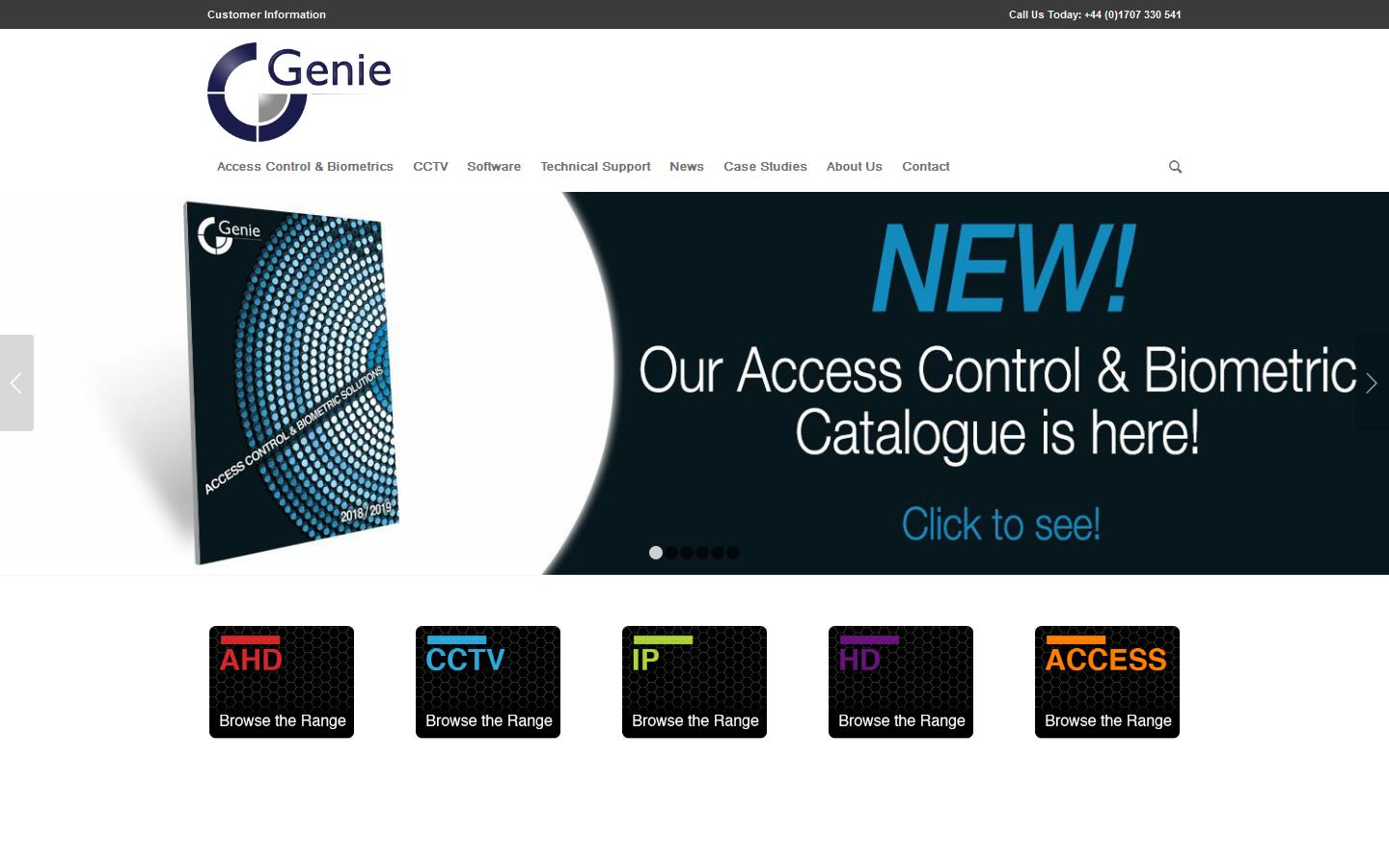 Genie C C T V Website