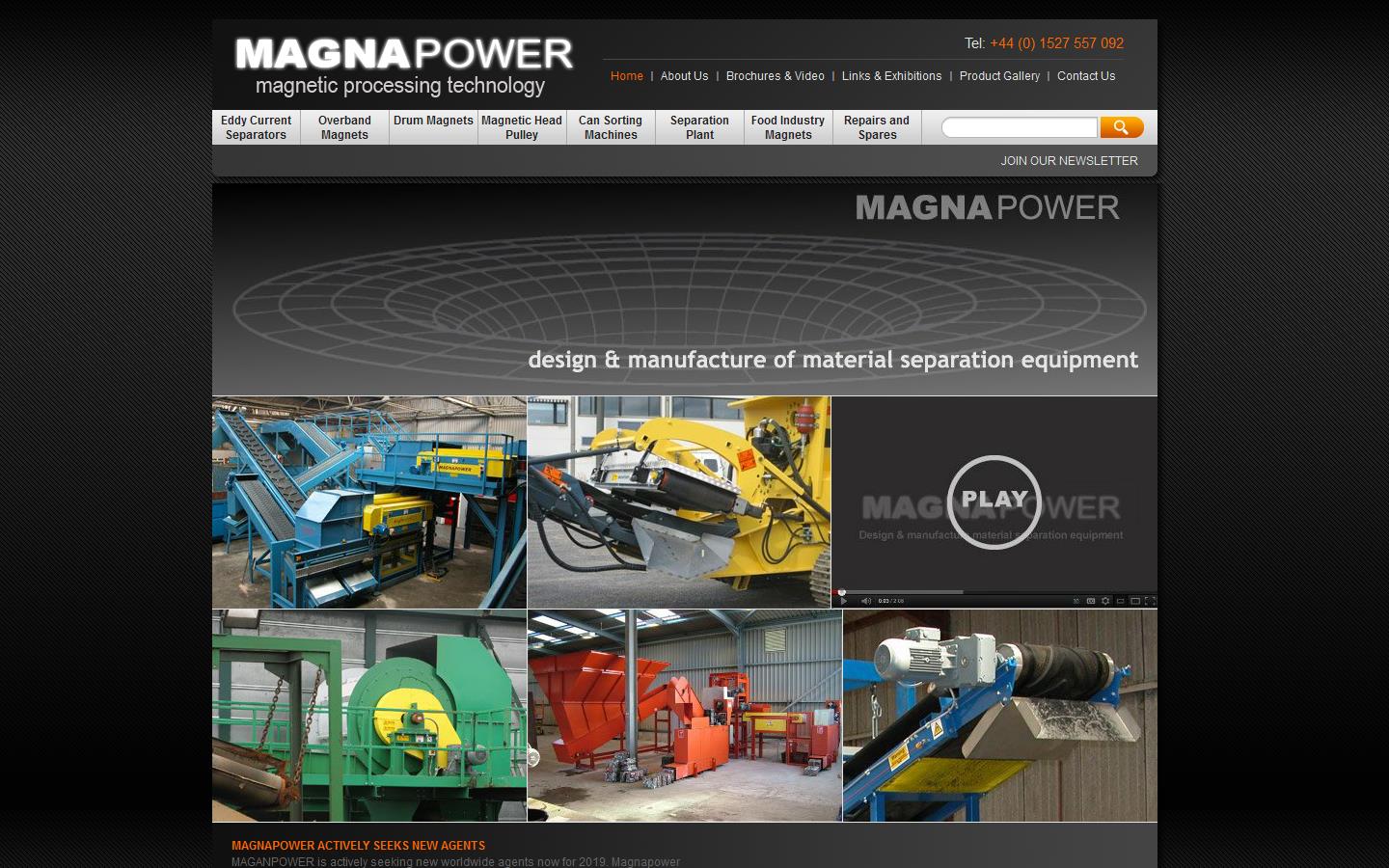 Magnapower Website