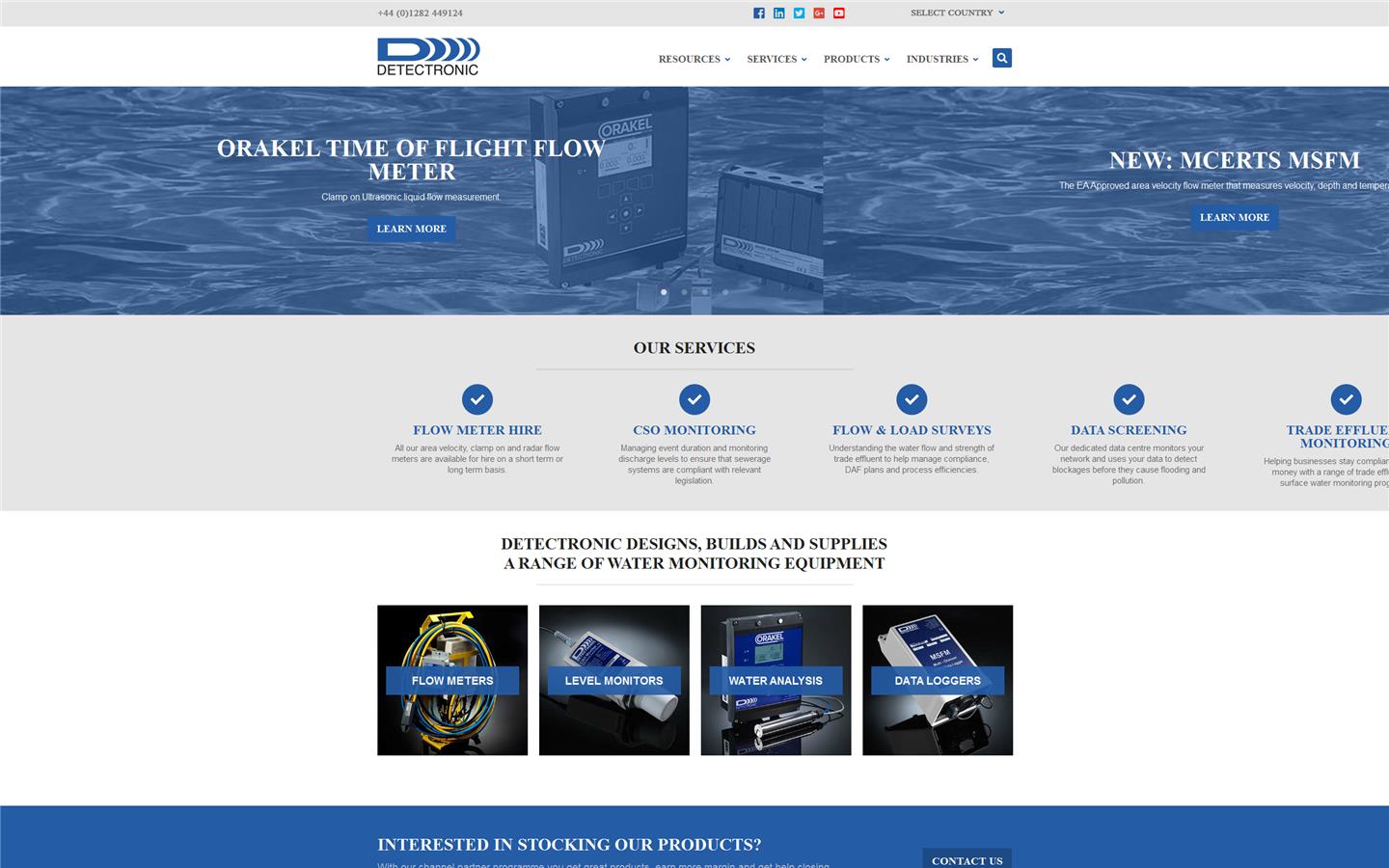 Detectronic Ltd Website