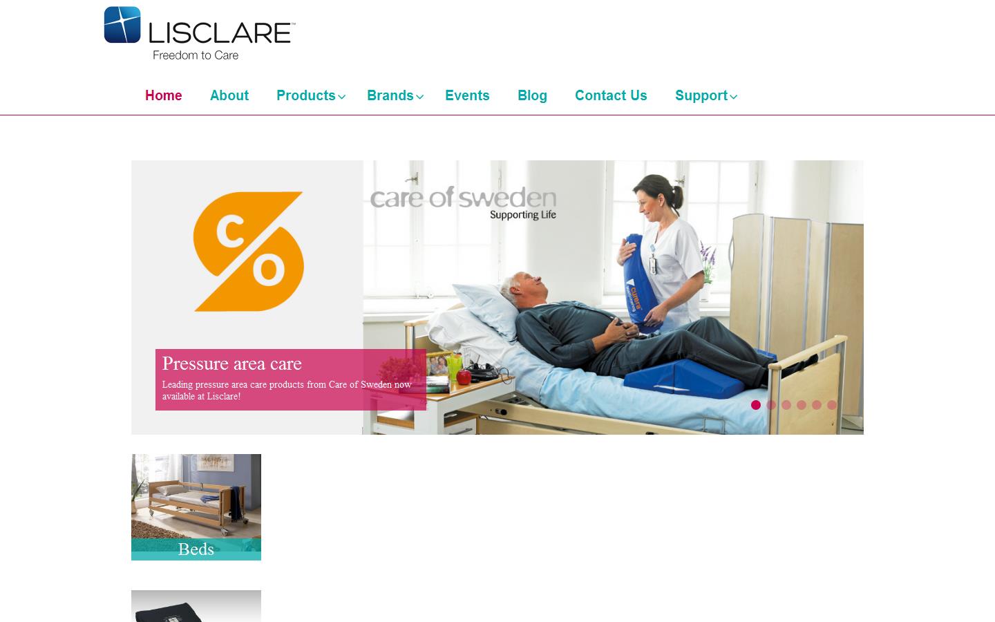 Lisclare Website