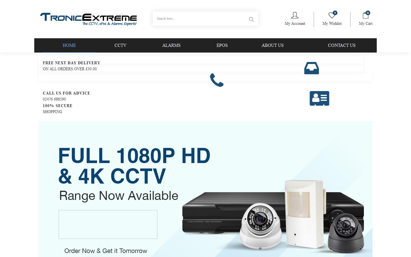 Tronic Extreme Website