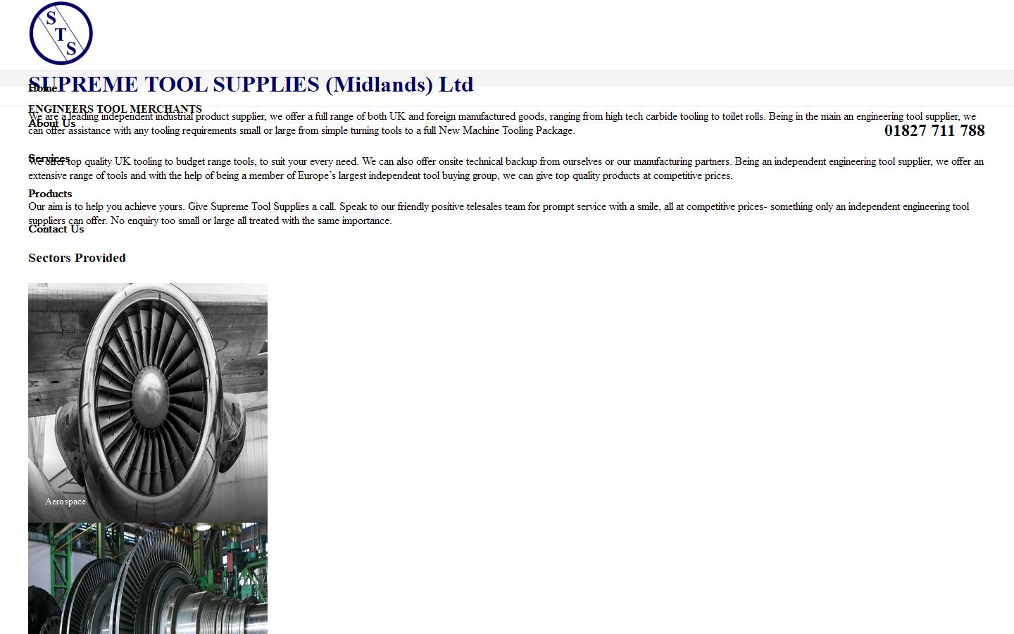 Supreme Tools Supplies Midlands Ltd Website