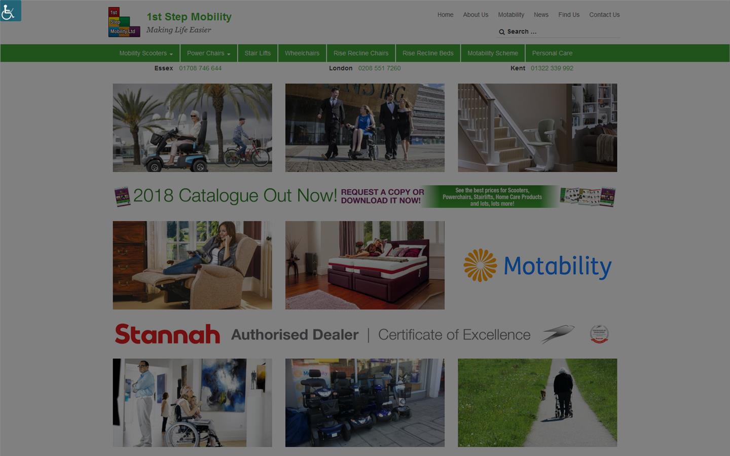 1st Step Mobility Website