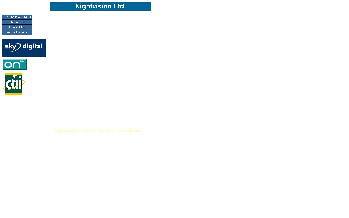 Nightvision Ltd Website