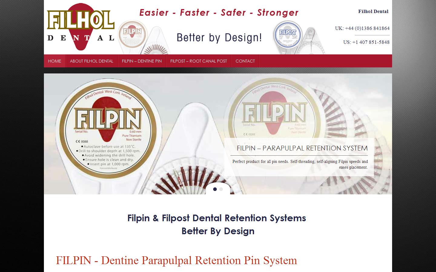 Filhol Dental Website