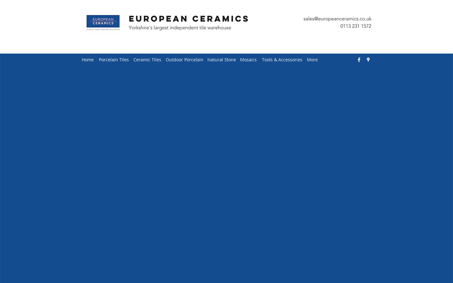 European Ceramics Ltd Website
