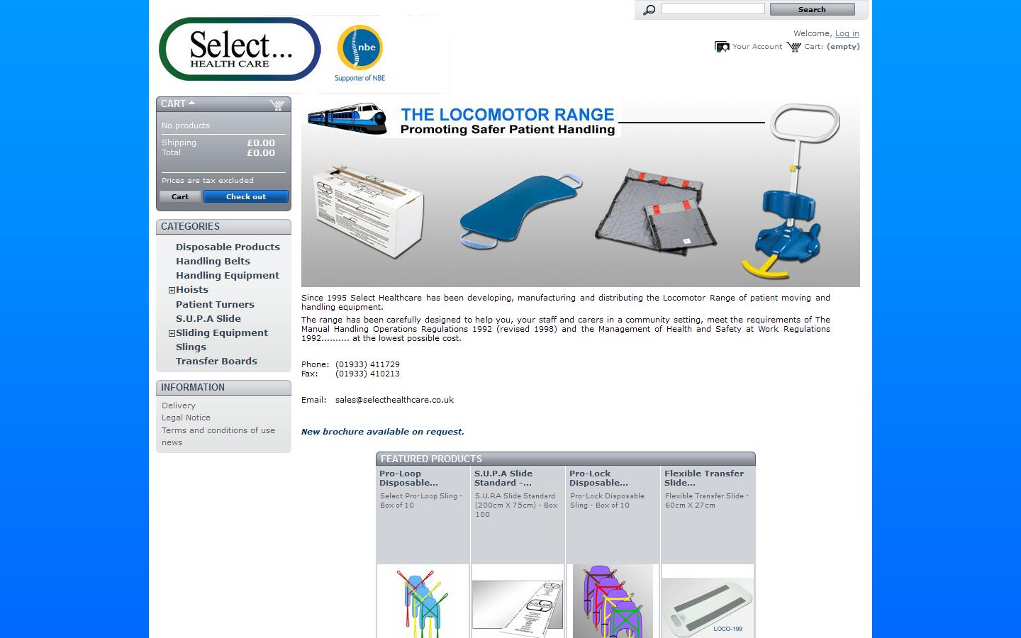 Select Health Care Website