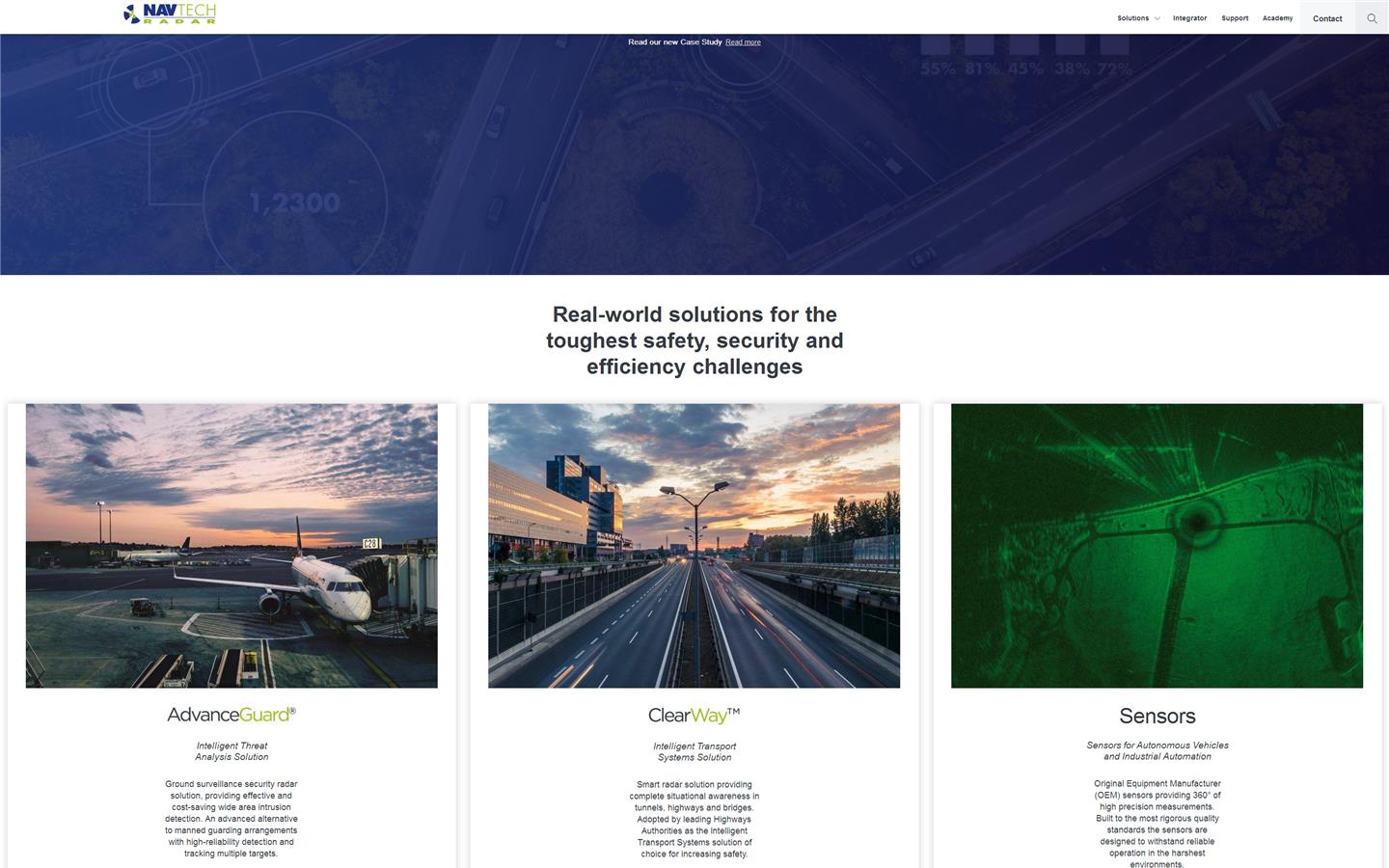 Navtech Radar Website
