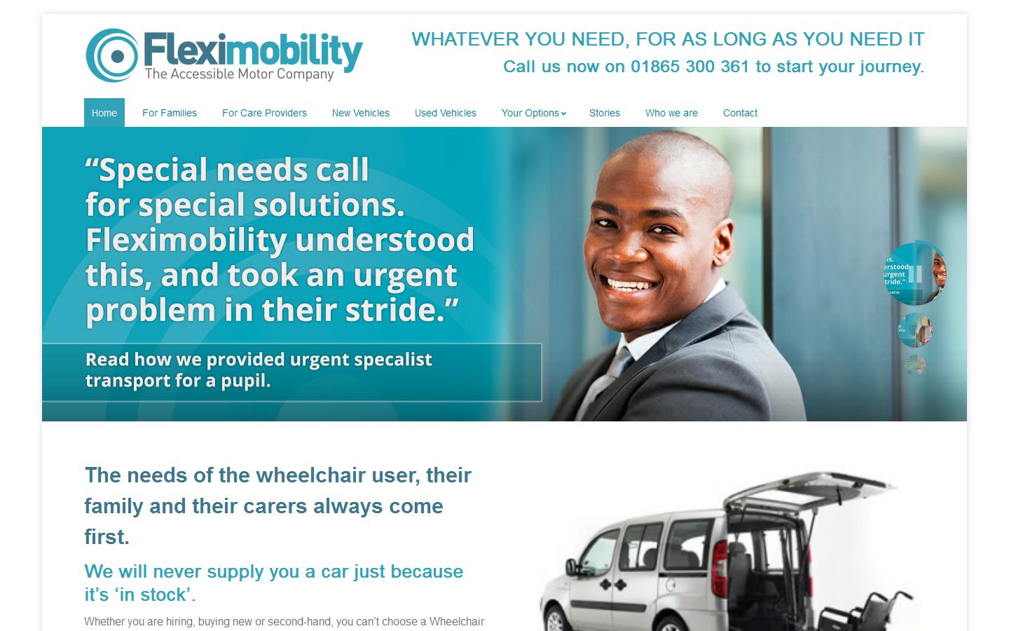 Fleximobility - Accessible Motor Company Ltd Website