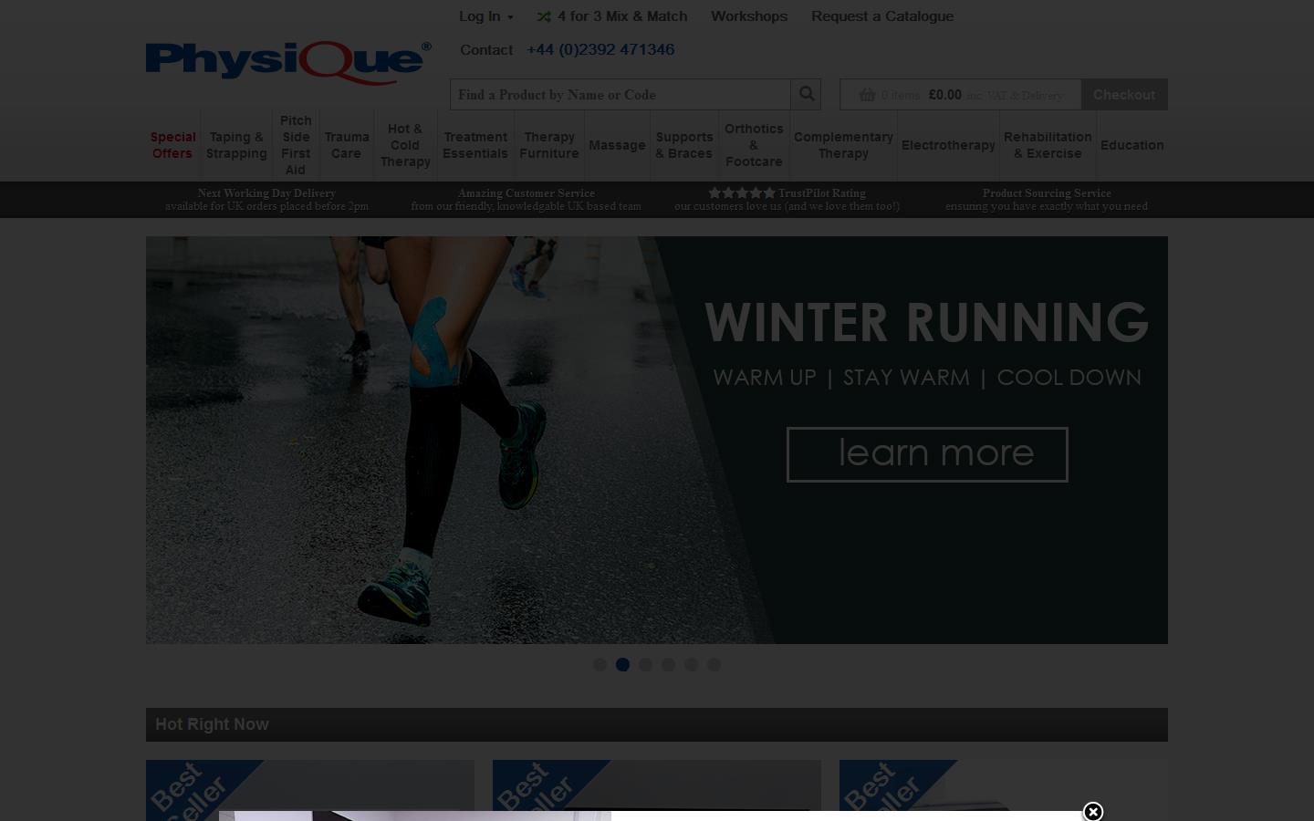 Physique Management Company Website