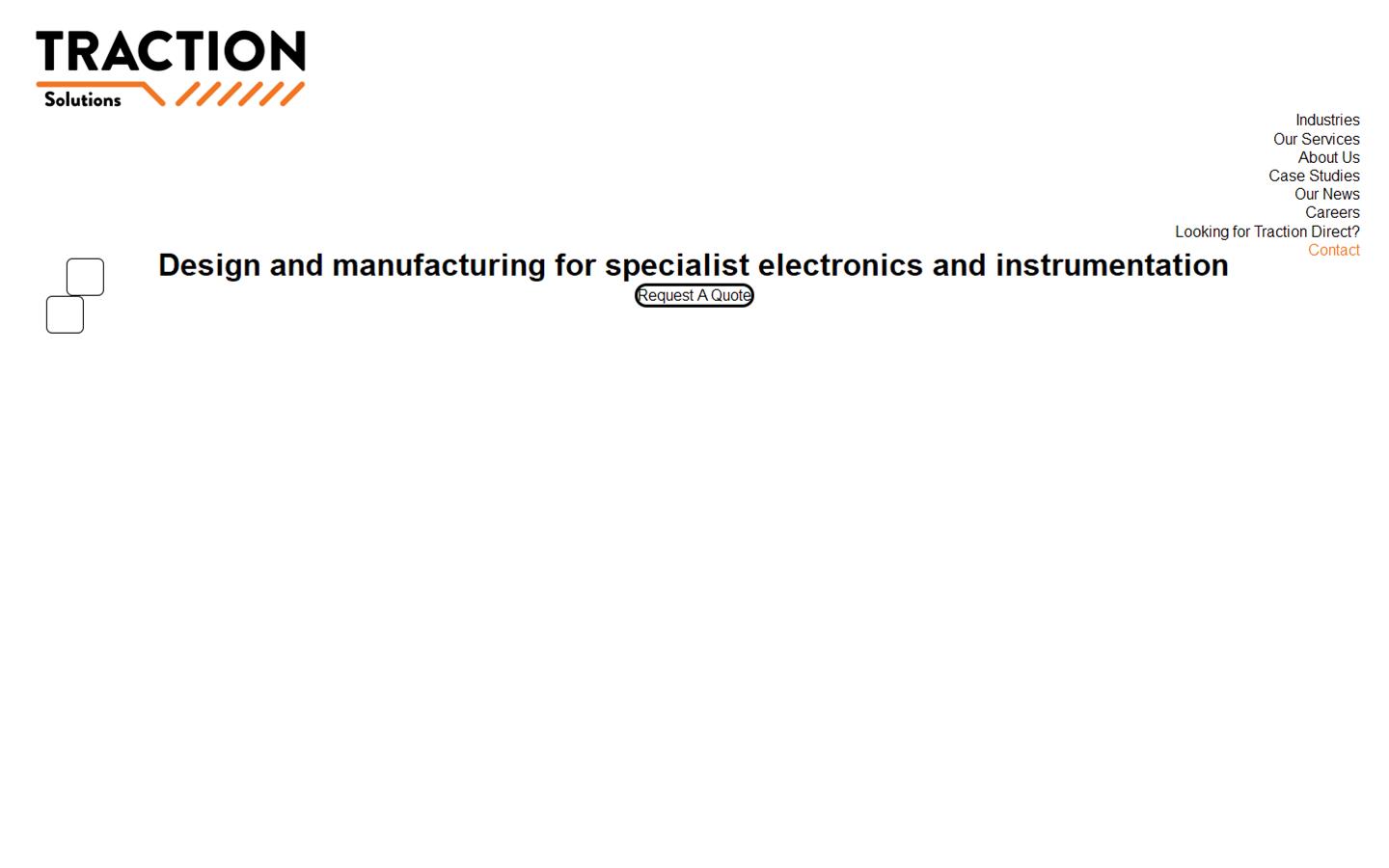 Traction Solutions Website