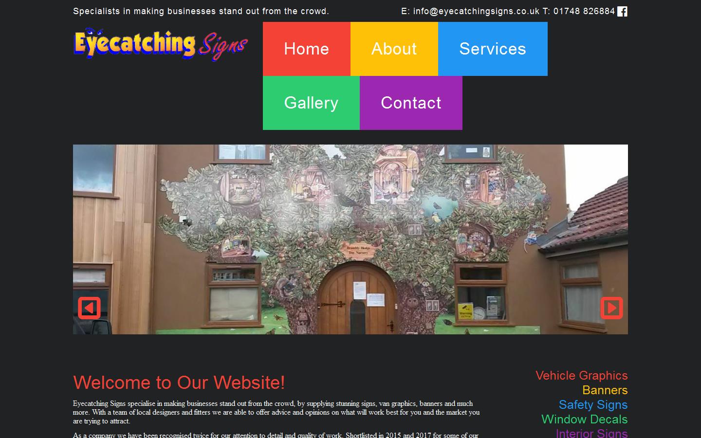Eyecatching Signs Website