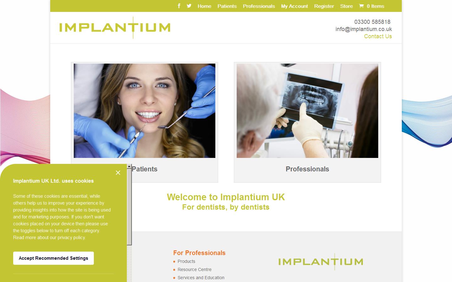 Implantium Website