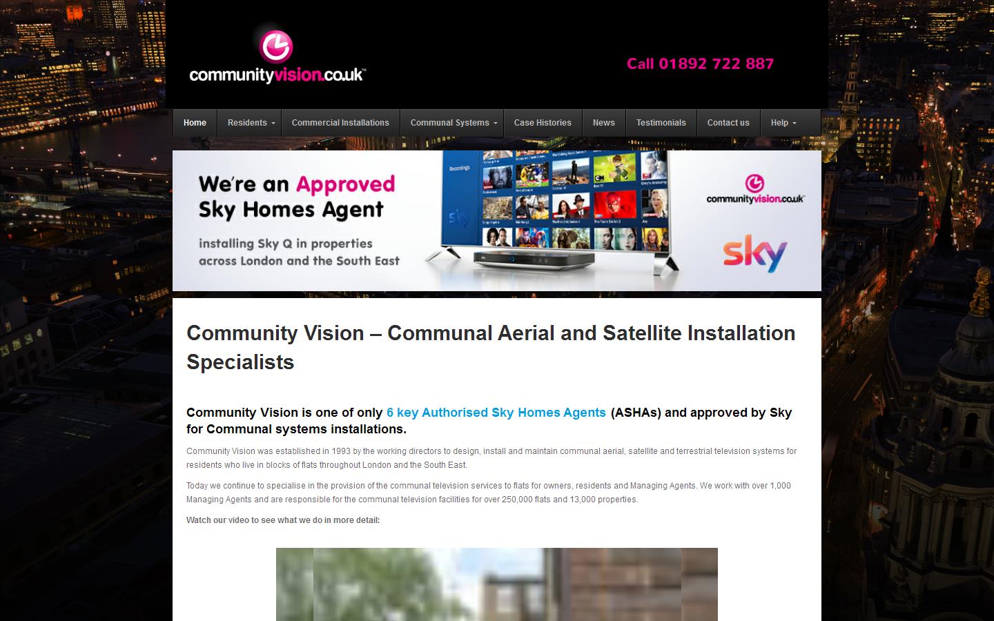 Community Vision Ltd Website