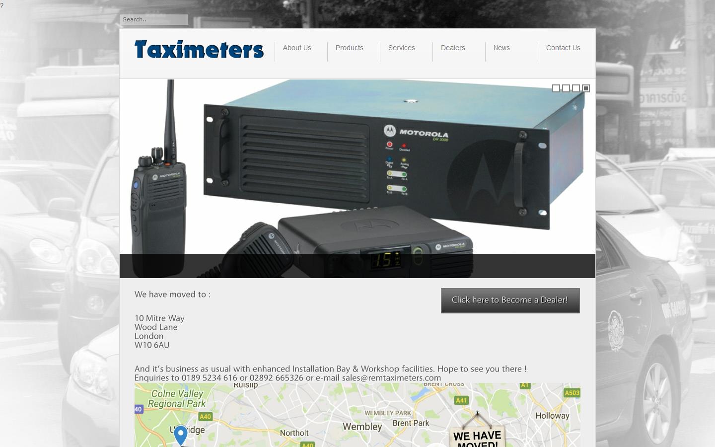 Taximeters Website
