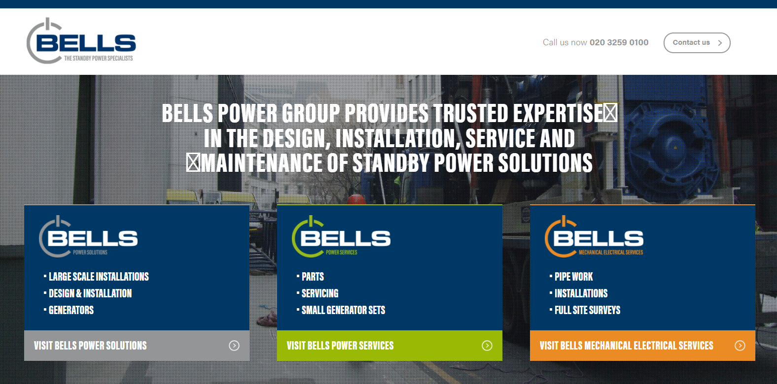 Bells Power Co. Ltd Website