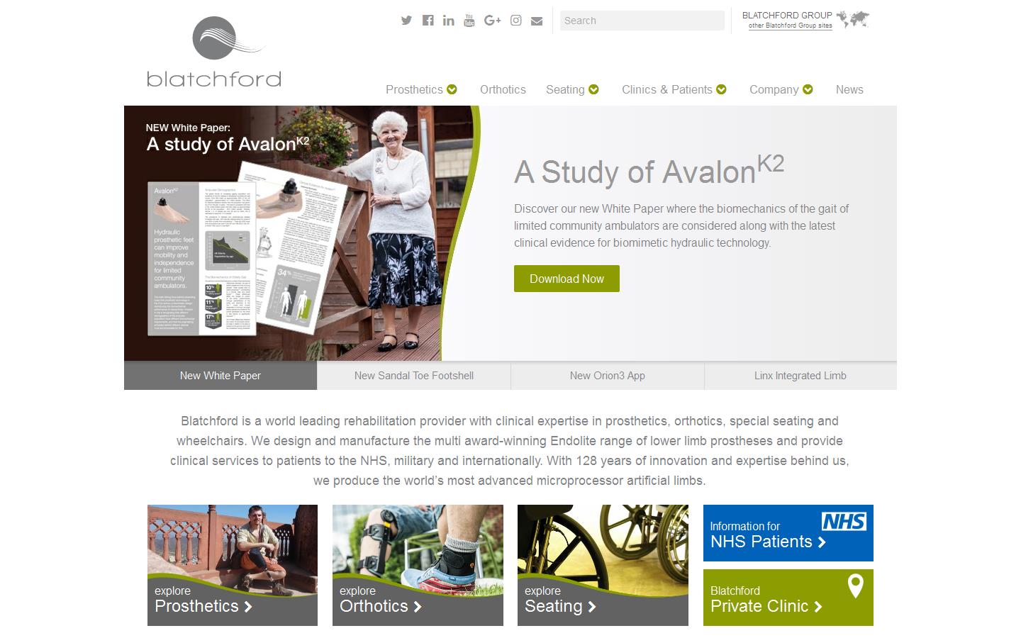 Specialist Mobility Centre Website