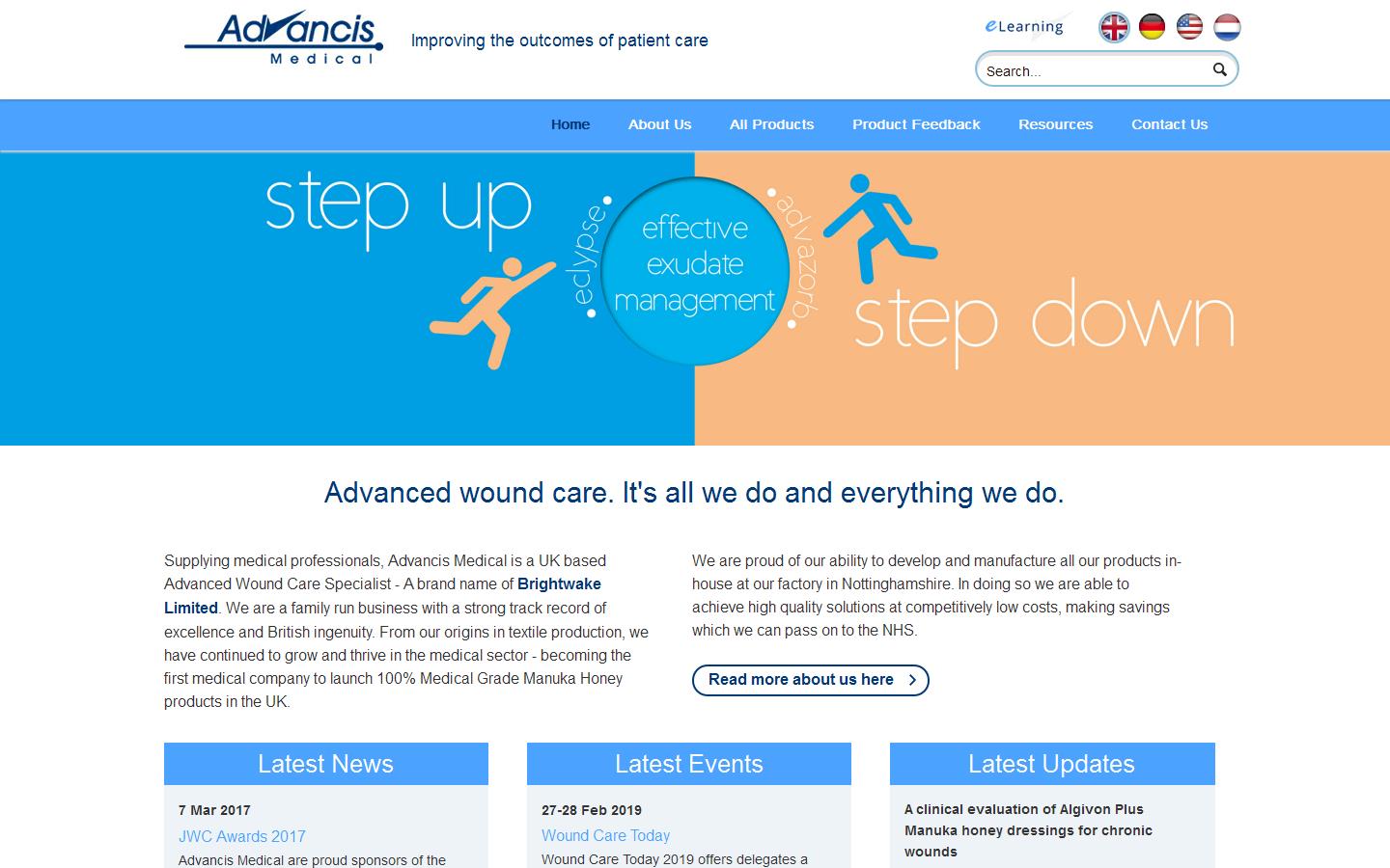 Advancis Medical Website
