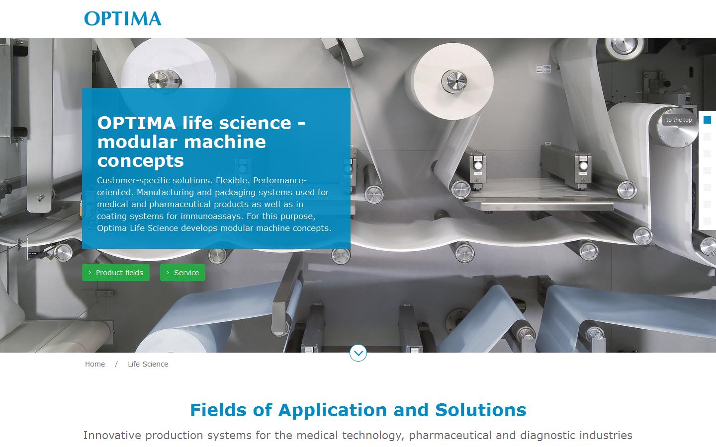 Optima Website