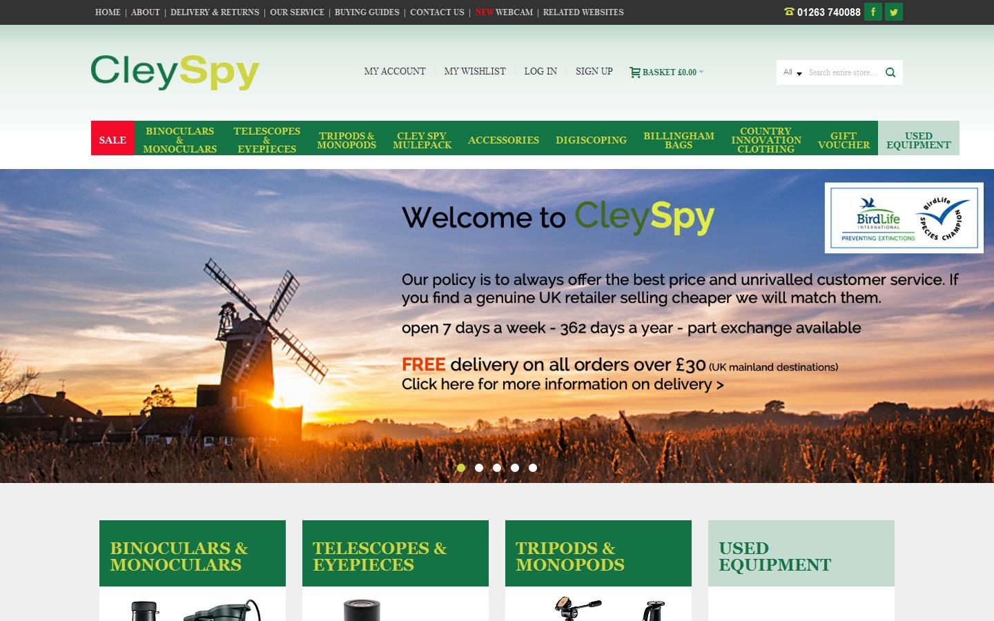Cleyspy Website