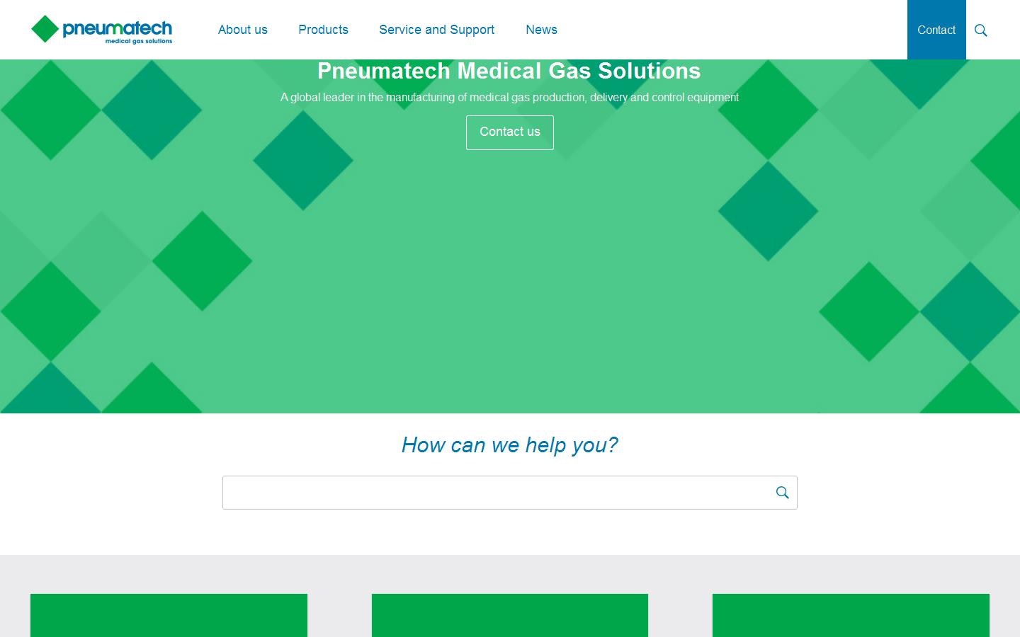 Pneumatech Medical Gas Solutions Website