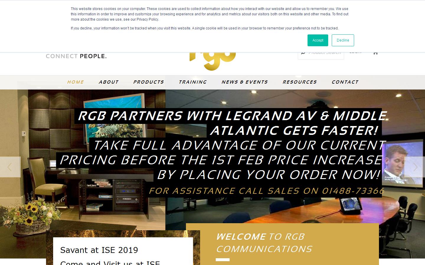 R G B Website