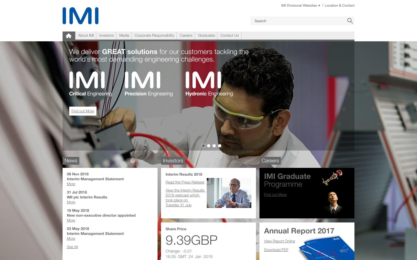 I M I Website
