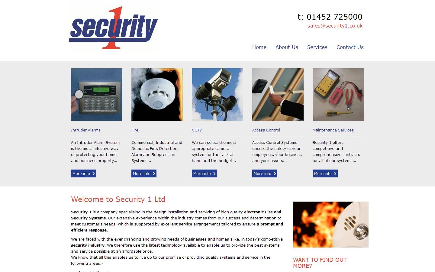 Security 1 Ltd Website