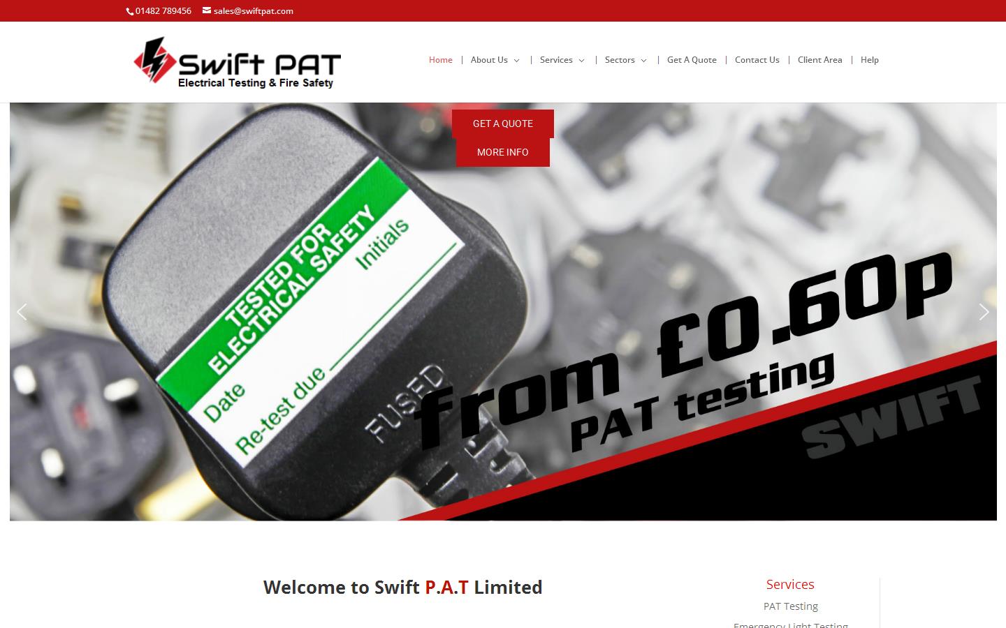 Swift P A T Website