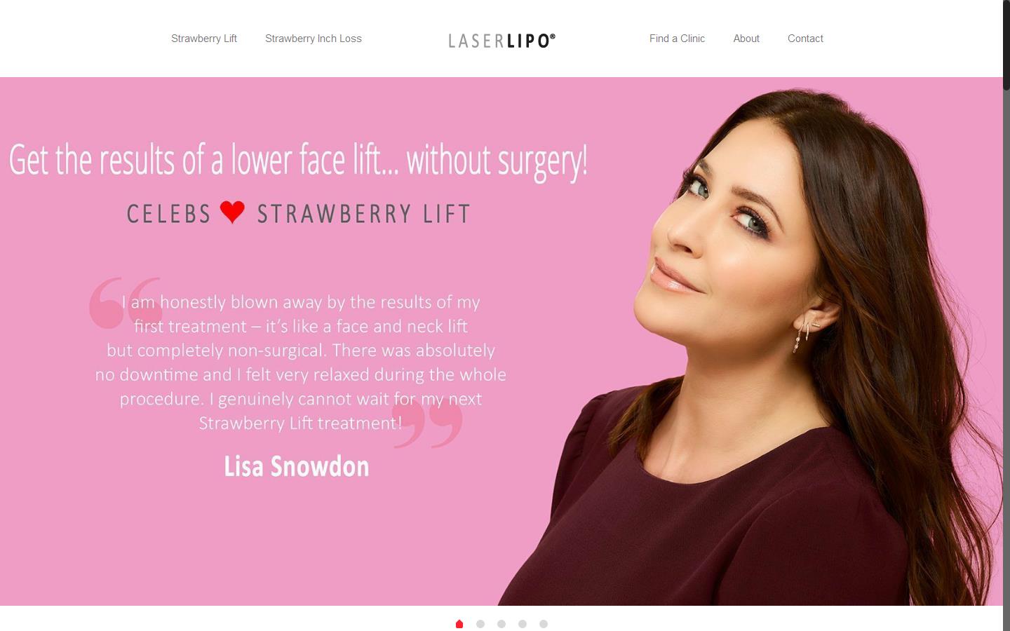 Laser Lipo Ltd Website