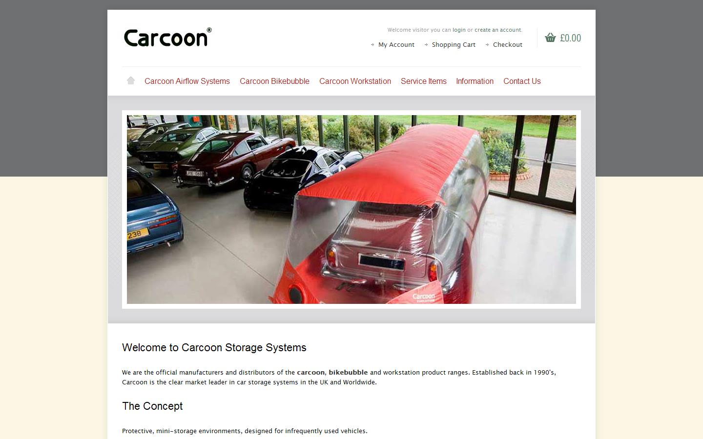 Carcoon Website