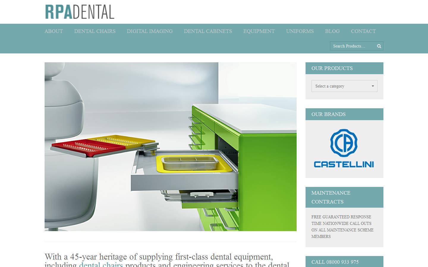 R P A Dental Castellini Website