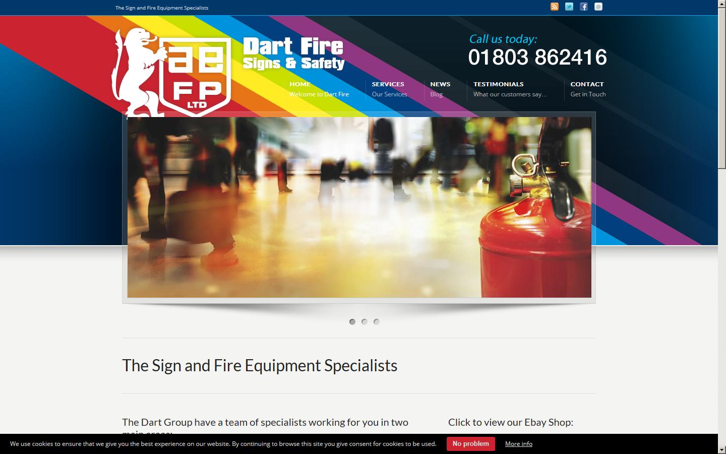 Dart Fire Protection Ltd Website