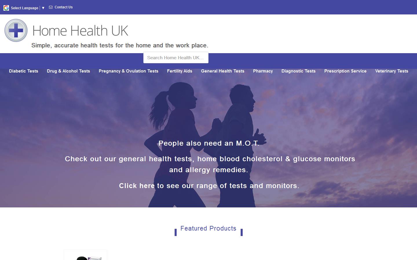 Home Health UK Website