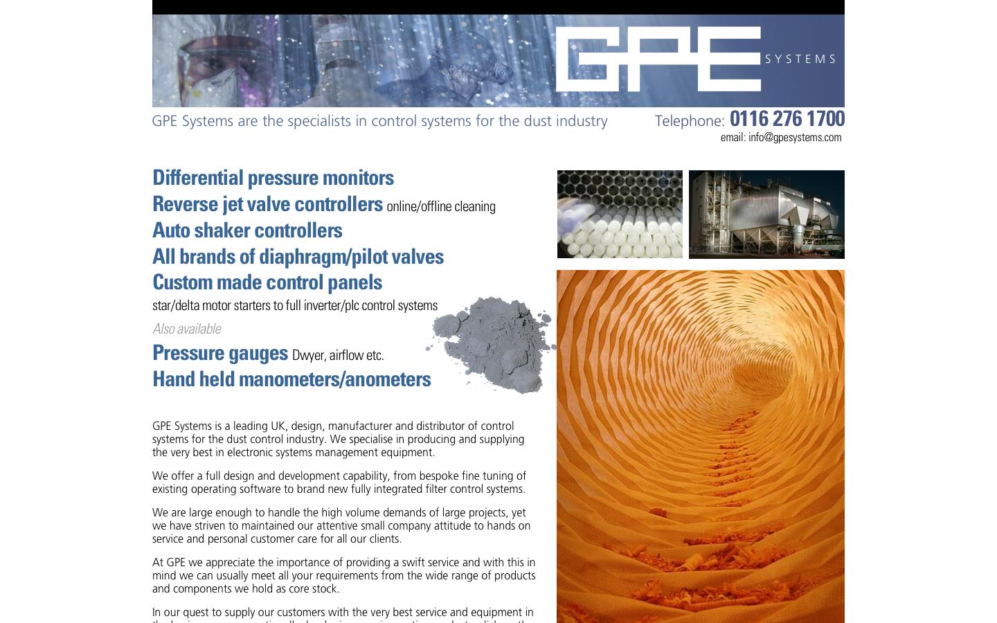 G P E Systems Website